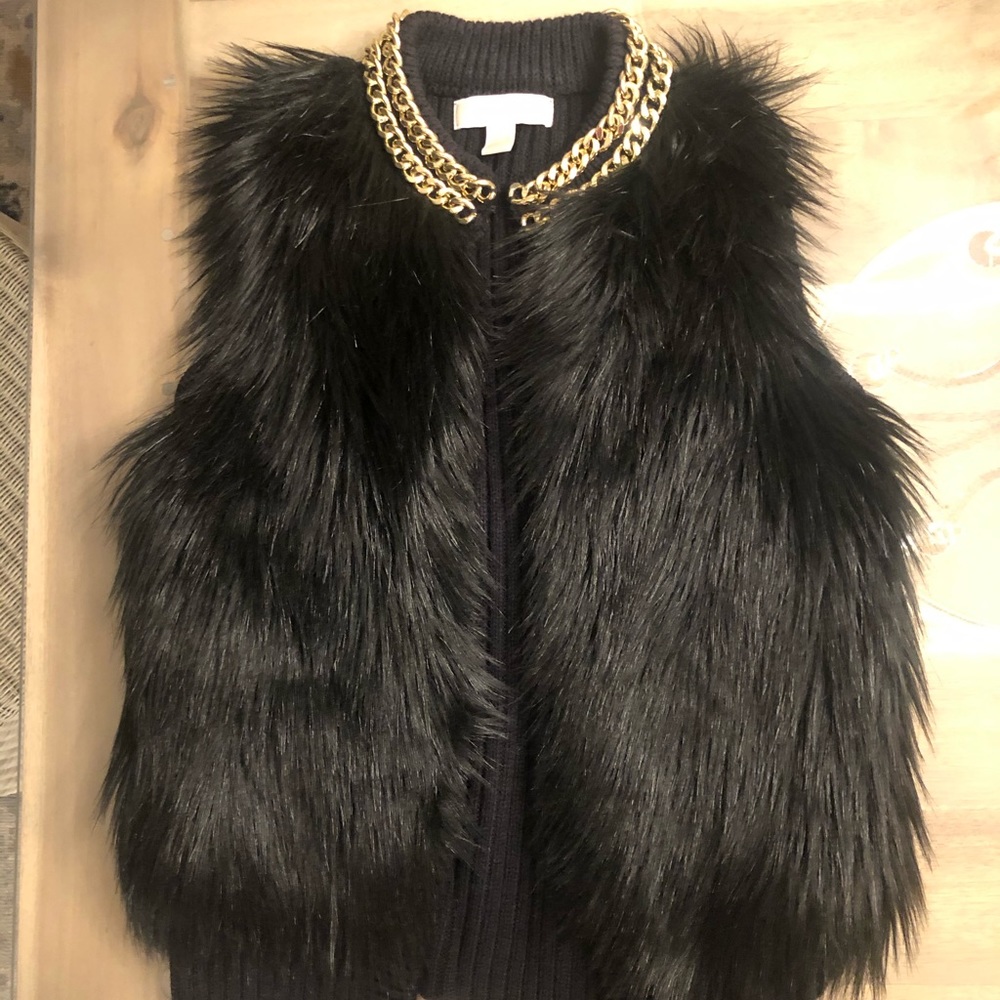 Michael Kors Faux Fur Vest